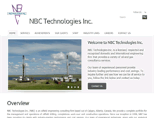 Tablet Screenshot of nbctechnologies.com